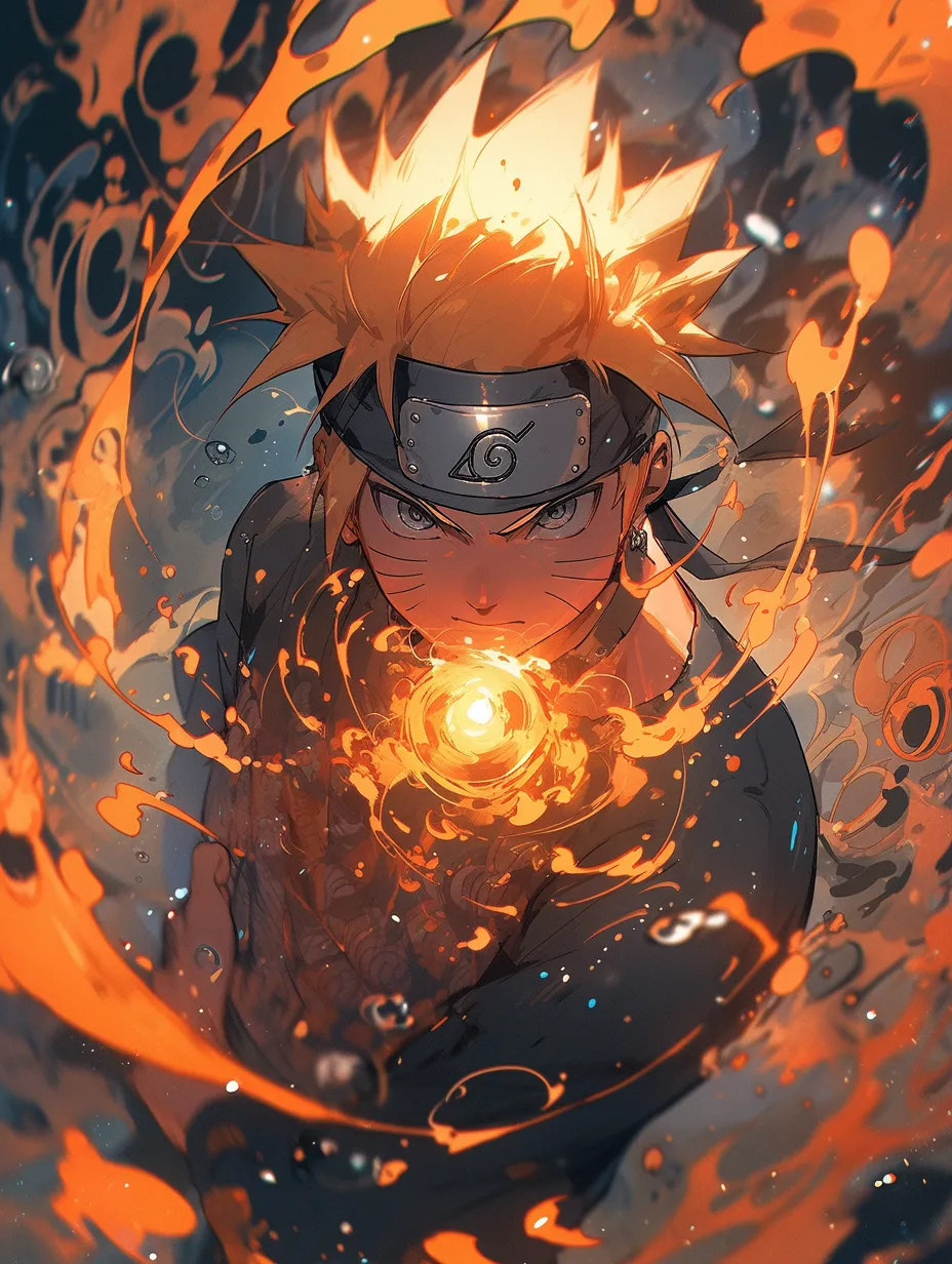 Naruto Uzumaki, Rasengan.