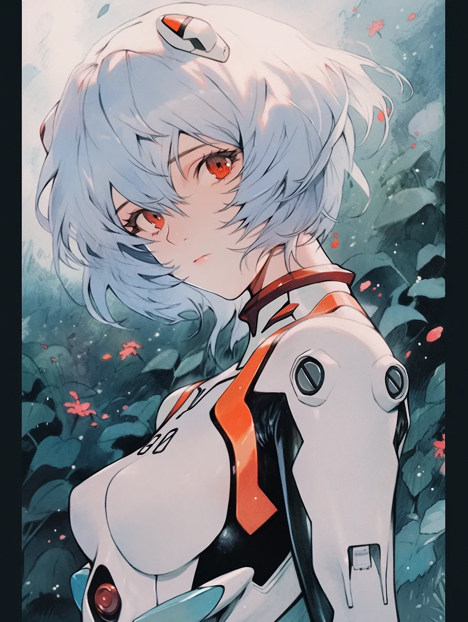 Rei Ayanami in EVA.