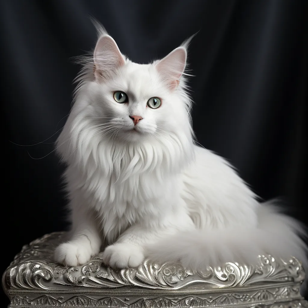 British Shorthair Silver Chinchilla Cat