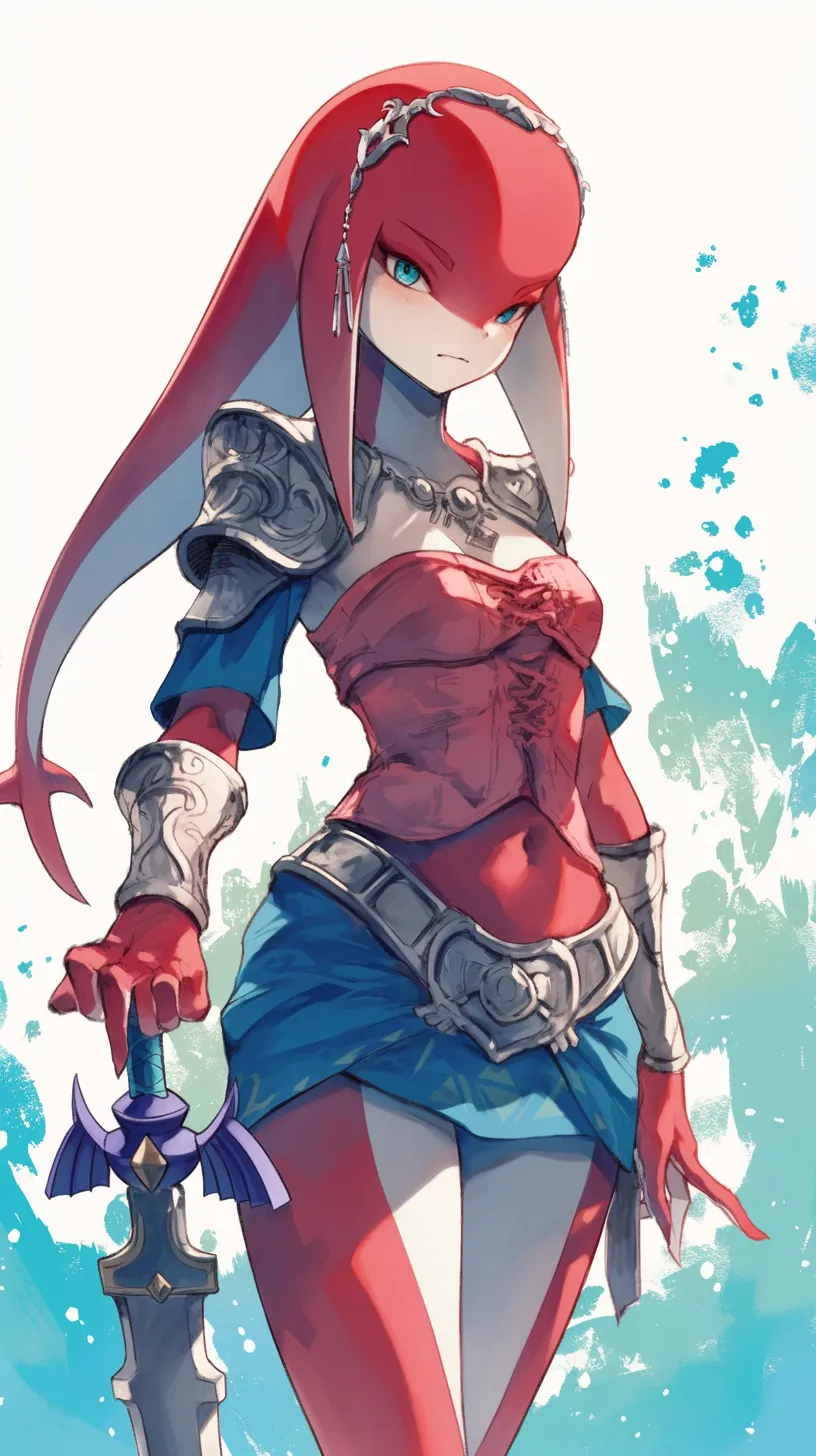 Mipha from The Legend of Zelda