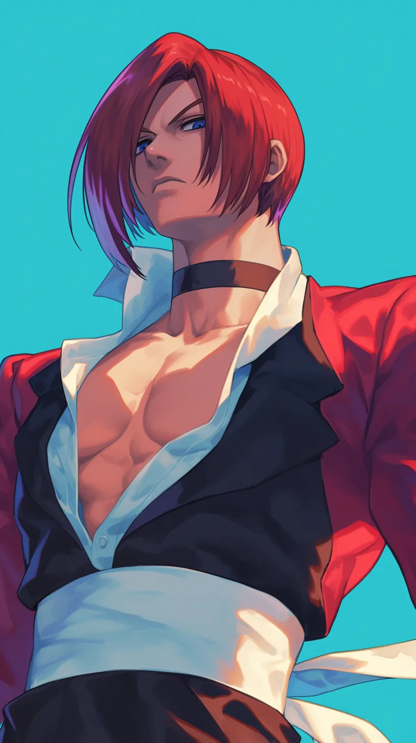 Iori Yagami from The King of Fighters '97.