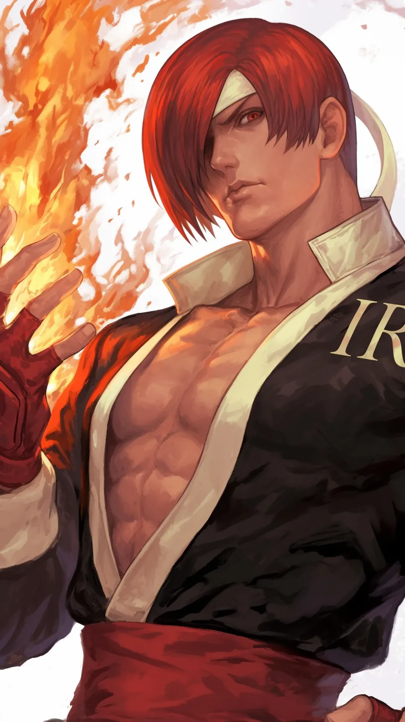 Iori Yagami from The King of Fighters '97.