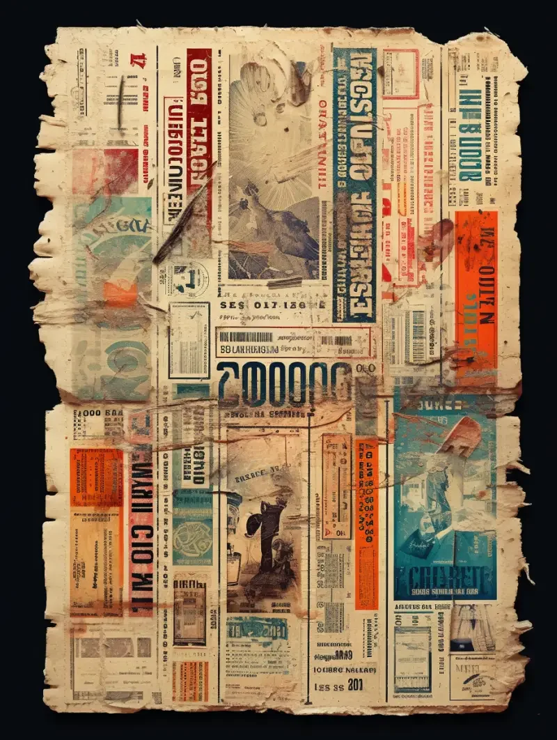 Poster Movie Ticket Composition Creative Poster Ticket Root Vertically Centered Contemporary Art --ar 3:4 --v 5.2