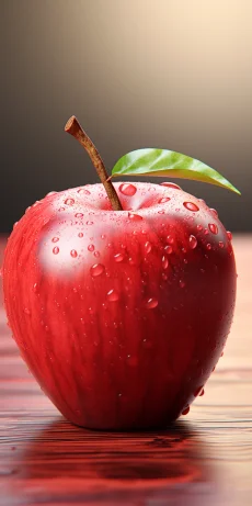 apple, full lips heavy bright makeup natural volumetric, Cinema4D::2, cinematic style --ar 1:2 --style raw --v 5.2